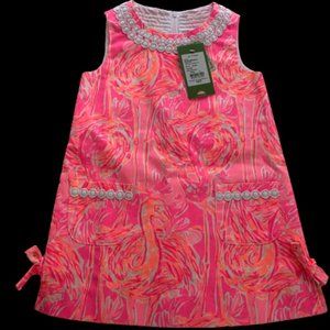 NWT- Little Lilly Classic Shift Tiki Pink